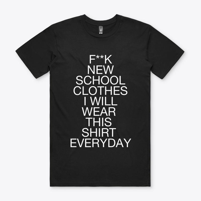 F New School Clothes